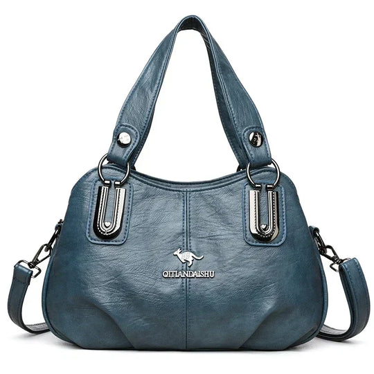 Katharine – Elegant Leather Satchel for Women