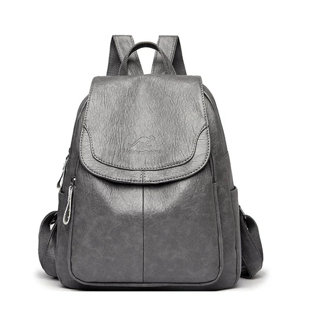 Jemima – Stylish Leather Backpack for Women