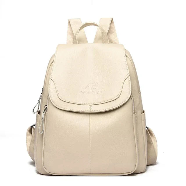 Jemima – Stylish Leather Backpack for Women