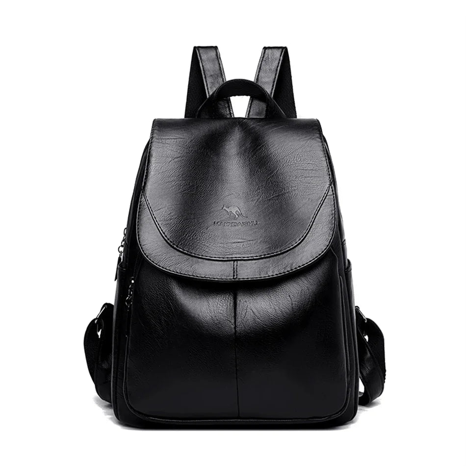 Jemima – Stylish Leather Backpack for Women