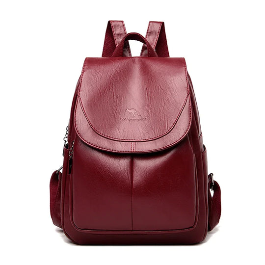 Jemima – Stylish Leather Backpack for Women