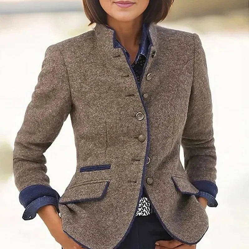 Katalina – Classic Wool Blazer for Women