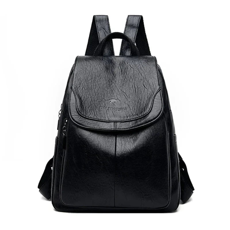 Jemima – Stylish Leather Backpack for Women