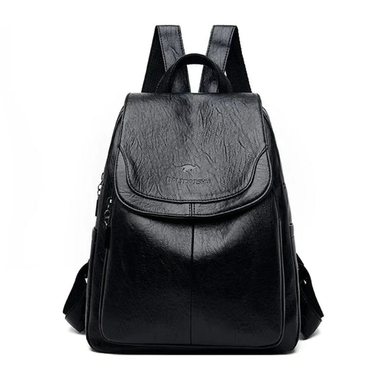 Jemima – Stylish Leather Backpack for Women
