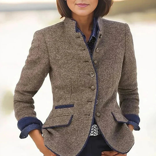 Katalina – Classic Wool Blazer for Women