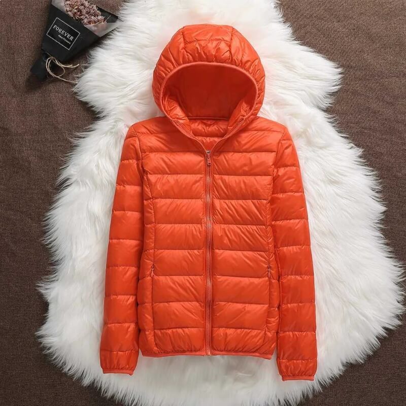 Vilde - Waterproof and Windproof Jacket Orange For Woman