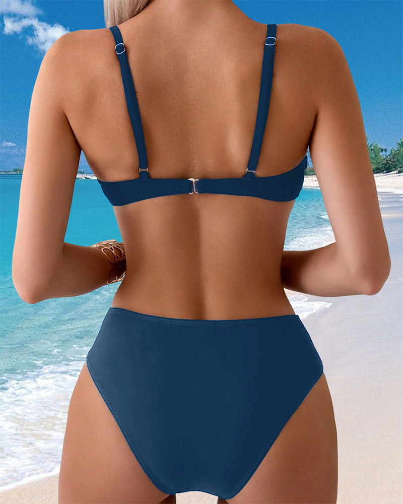 Kiva – Tribal High-Waist Bikini for Woman
