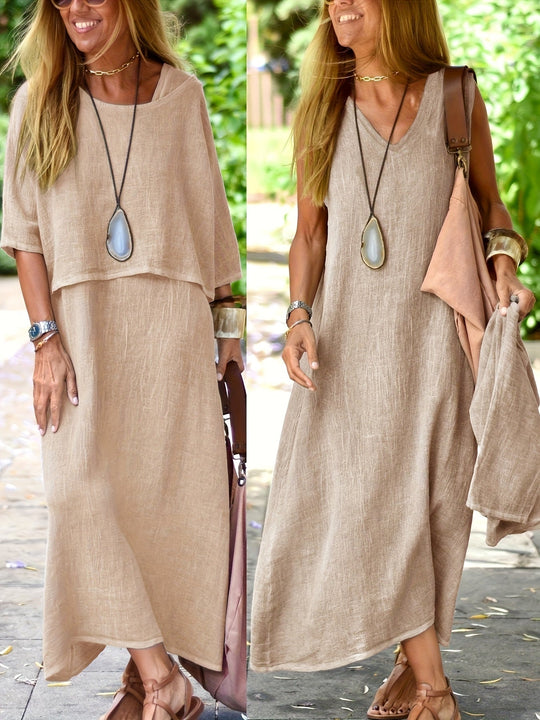 Katie – Relaxed Boho Maxi Dress for Women