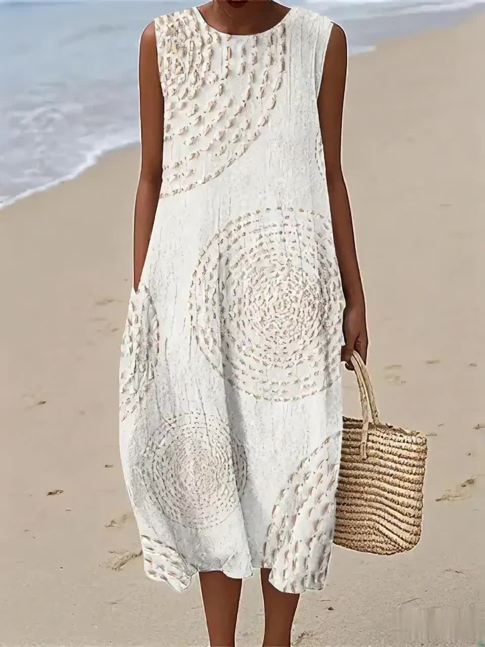 Liv - Light and airy summer dress with an artistic touch