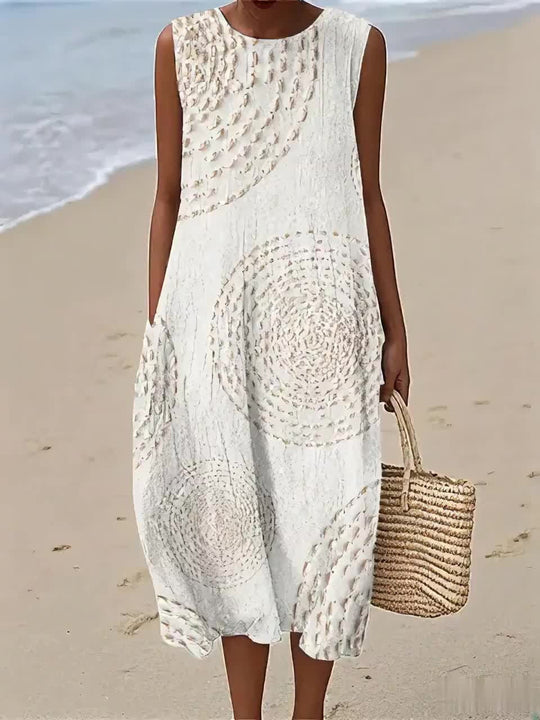 Liv - Light and airy summer dress with an artistic touch