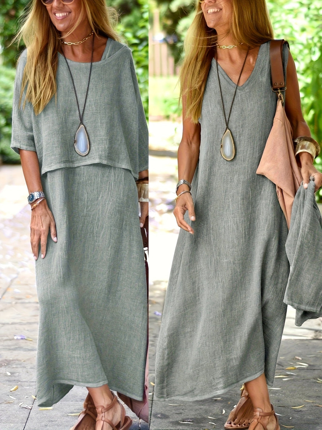 Katie – Relaxed Boho Maxi Dress for Women
