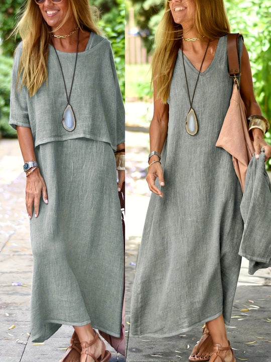 Katie – Relaxed Boho Maxi Dress for Women