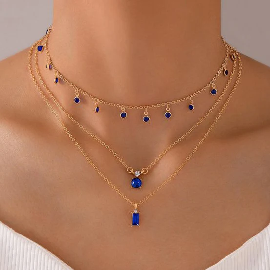 Rosalie – Dainty Layered Gold Necklace for Women