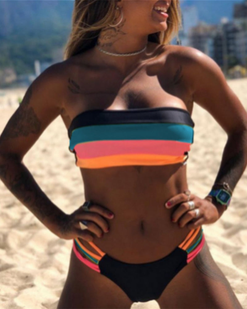 Avreya  – Sunset Bandeau Bikini for Women