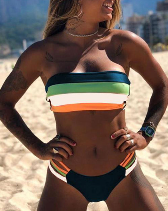 Avreya  – Sunset Bandeau Bikini for Women
