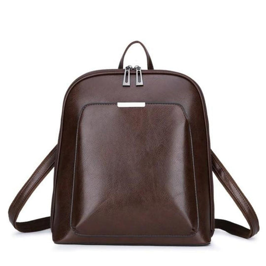 Classic Double-Zipper Backpack - Sleek Design