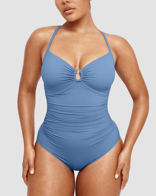 Marjatta – Sculpting Cross-Back Swimsuit