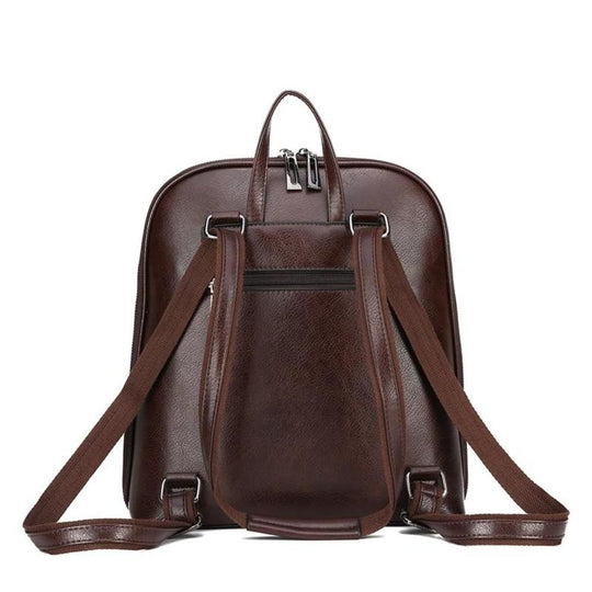 Classic Double-Zipper Backpack - Sleek Design