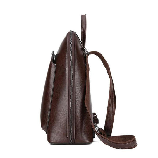 Classic Double-Zipper Backpack - Sleek Design