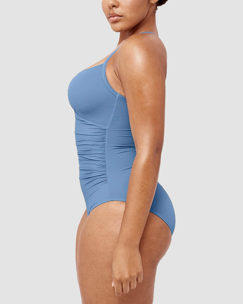 Marjatta – Sculpting Cross-Back Swimsuit
