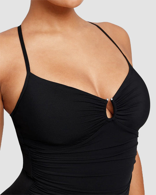 Marjatta – Sculpting Cross-Back Swimsuit