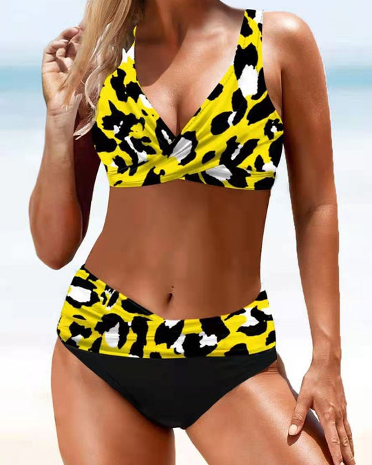 Alyona  – Graphic Print Bikini Set for Women