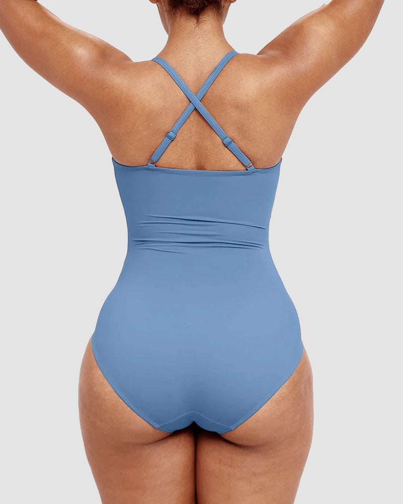 Marjatta – Sculpting Cross-Back Swimsuit