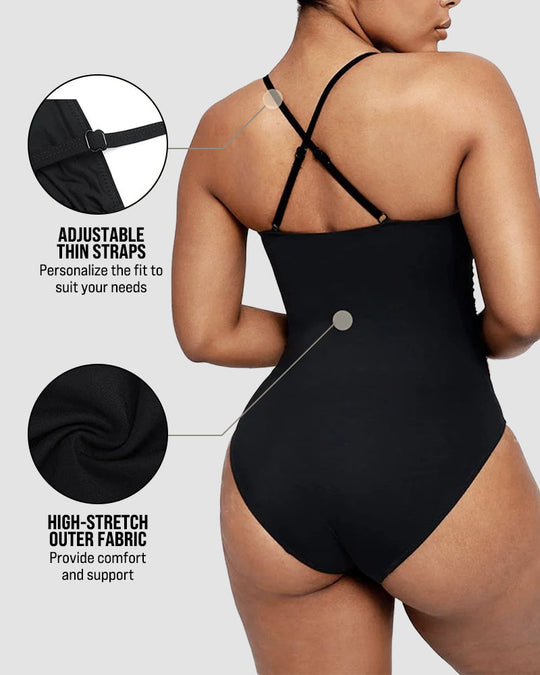 Marjatta – Sculpting Cross-Back Swimsuit