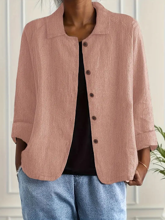 Zelda – Lightweight Button-Up Cardigan for Women