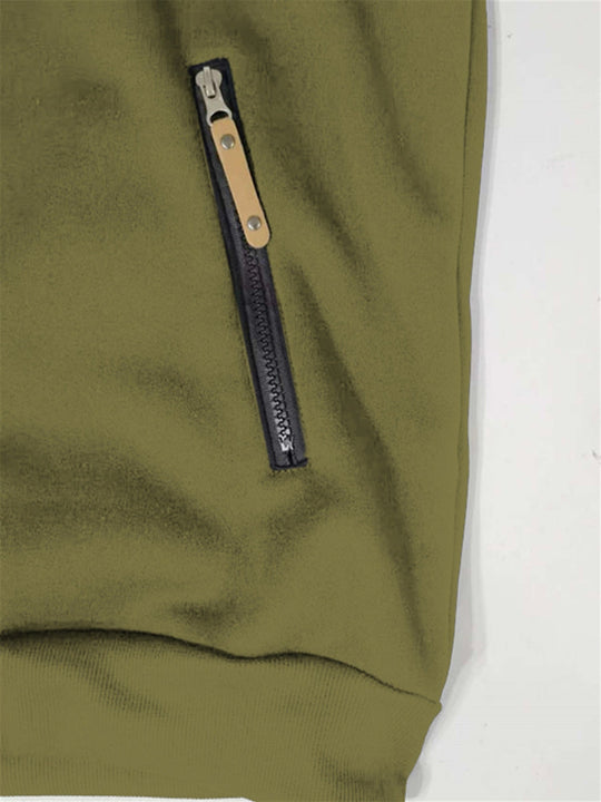 Julio – Casual Zipper-Pocket Hoodie for Men