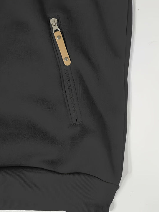 Julio – Casual Zipper-Pocket Hoodie for Men