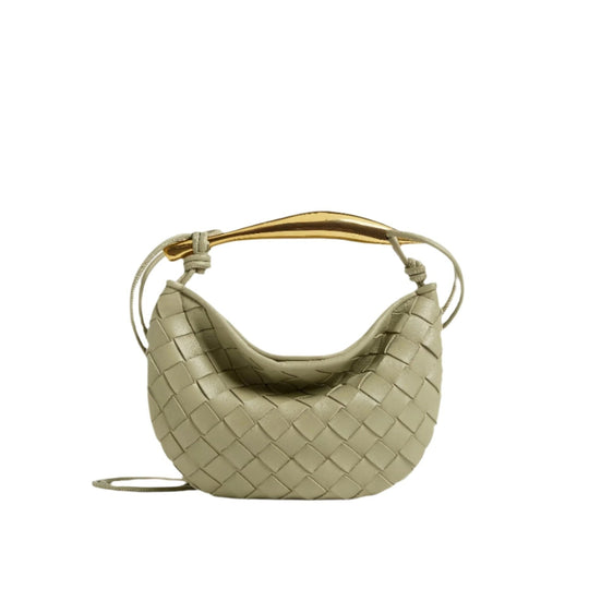 Maeve – Contemporary Woven Leather Shoulder Bag for Women