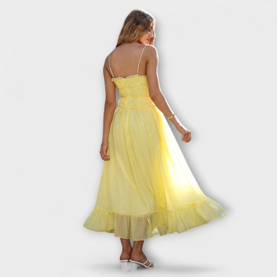 Auretta – Midi Dress with Playful Charm