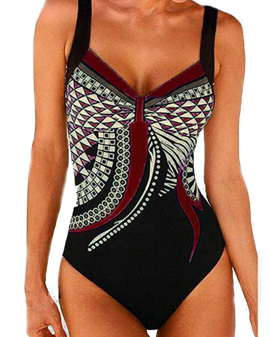 Tatiana – Mosaic One-Piece Swimsuit for Woman