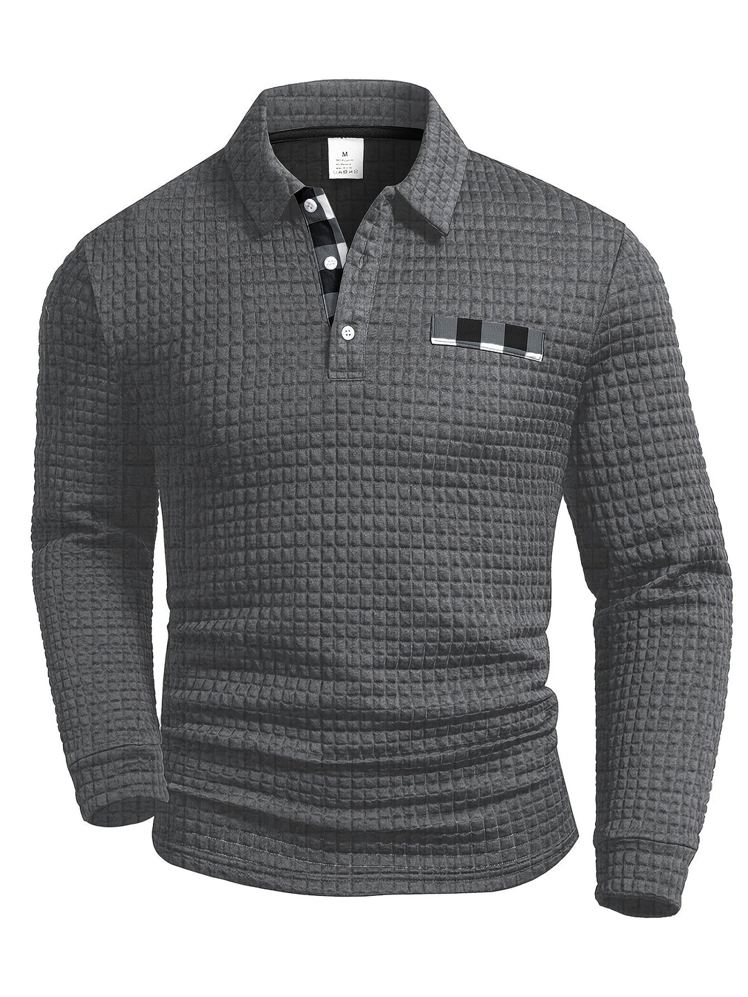 Enrique – Long-Sleeve Polo Shirt for Men