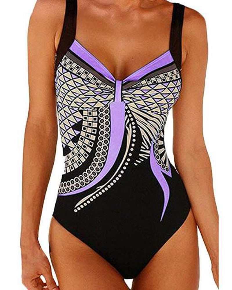 Tatiana – Mosaic One-Piece Swimsuit for Woman