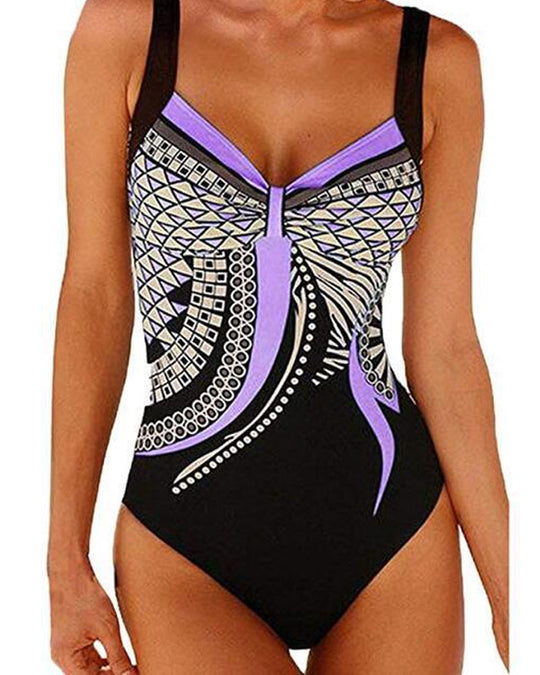 Tatiana – Mosaic One-Piece Swimsuit for Woman