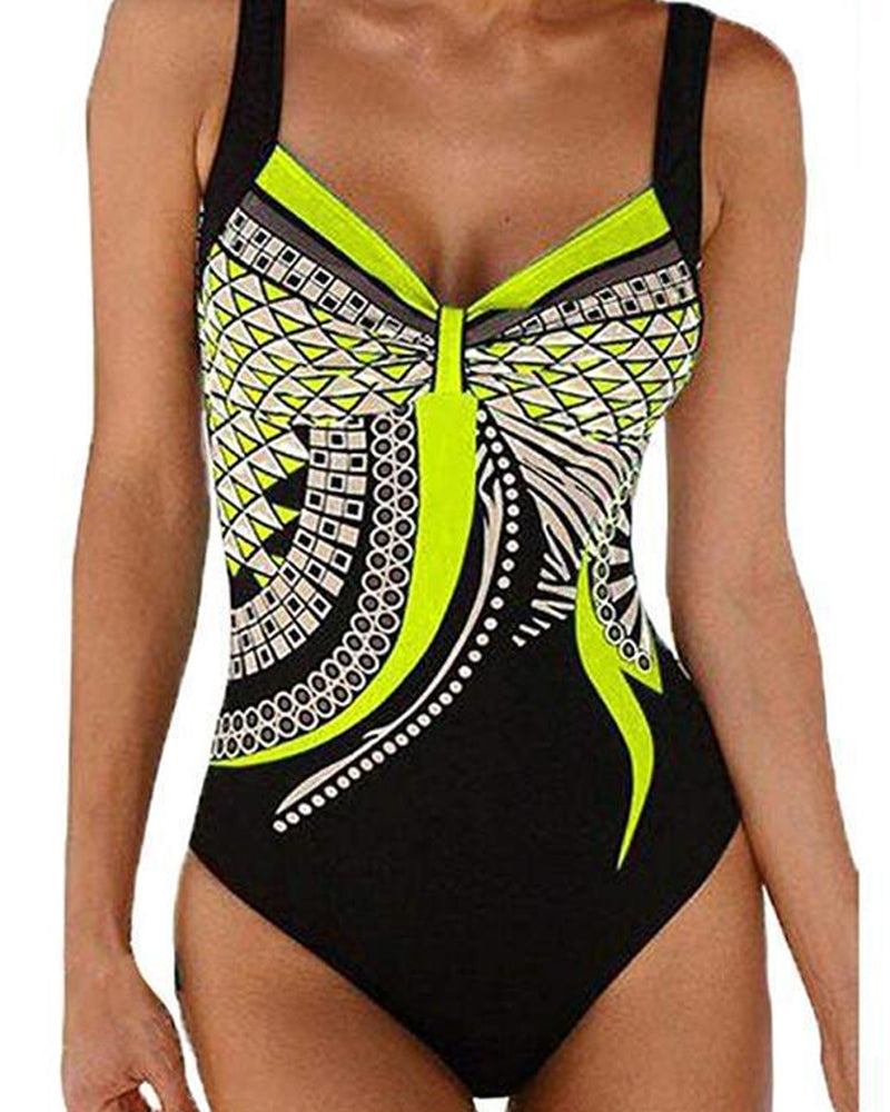 Tatiana – Mosaic One-Piece Swimsuit for Woman