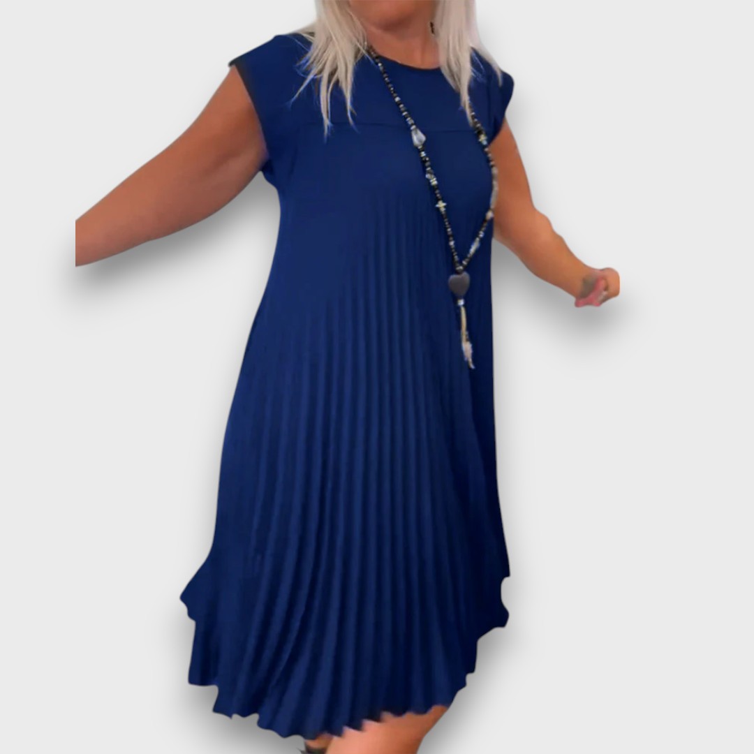 Cirelle – Pleated Dress in A-Line