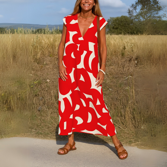 Valentina | Airy Summer Midi Dress