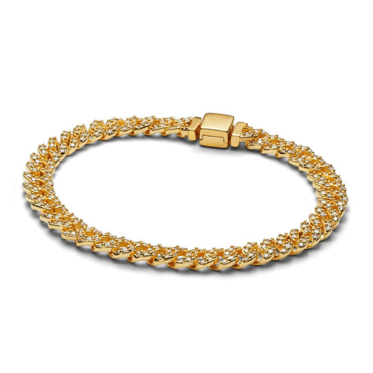 Elinor – Gold Cuban Link Bracelet for Women