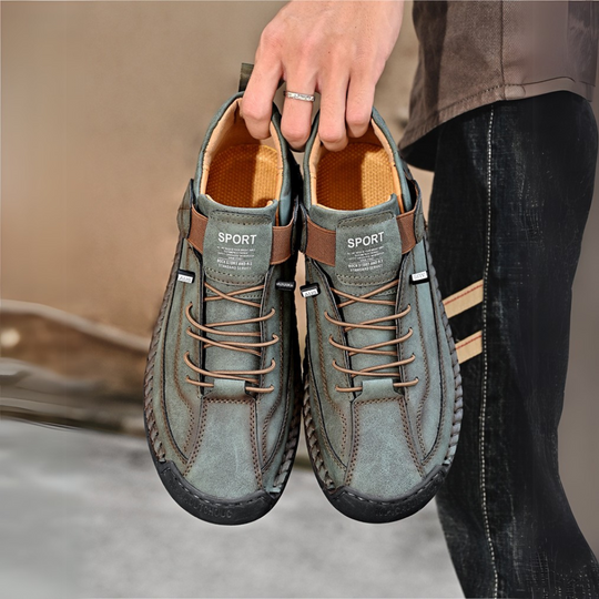Aaron – Premium Leather Casual Sneakers for Men
