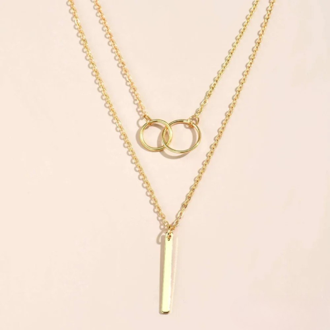 Mariam – Dual Harmony Layered Necklace