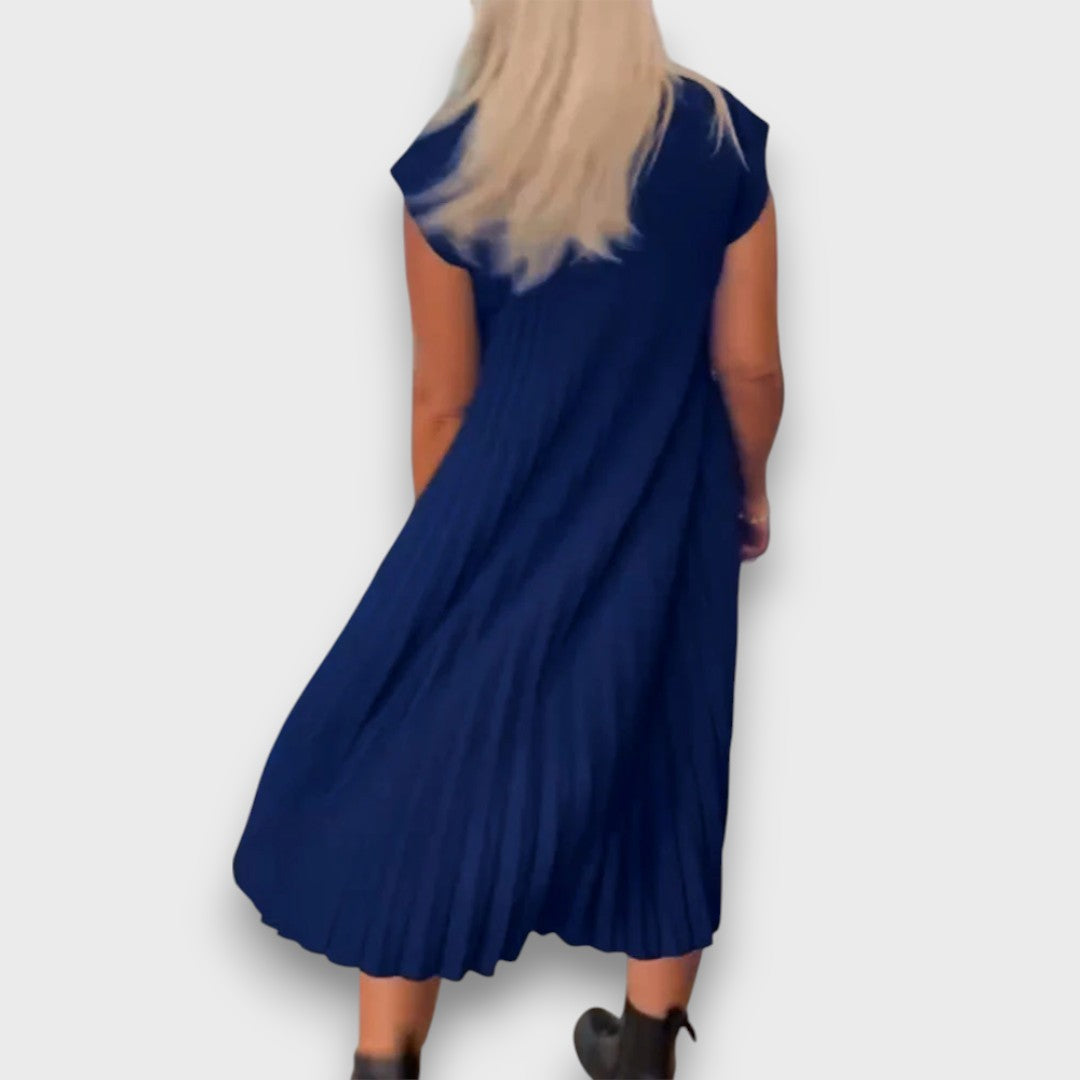 Cirelle – Pleated Dress in A-Line