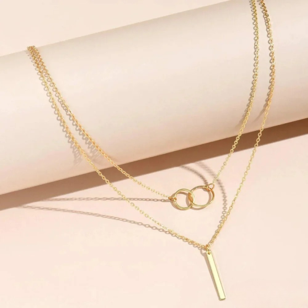 Mariam – Dual Harmony Layered Necklace