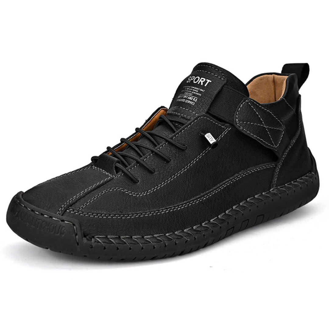 Aaron – Premium Leather Casual Sneakers for Men