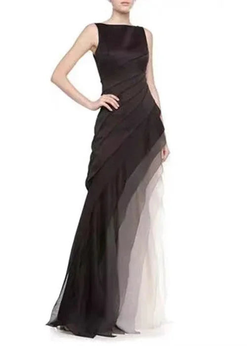 Anneliese – Ombre Tulle Panel Gown