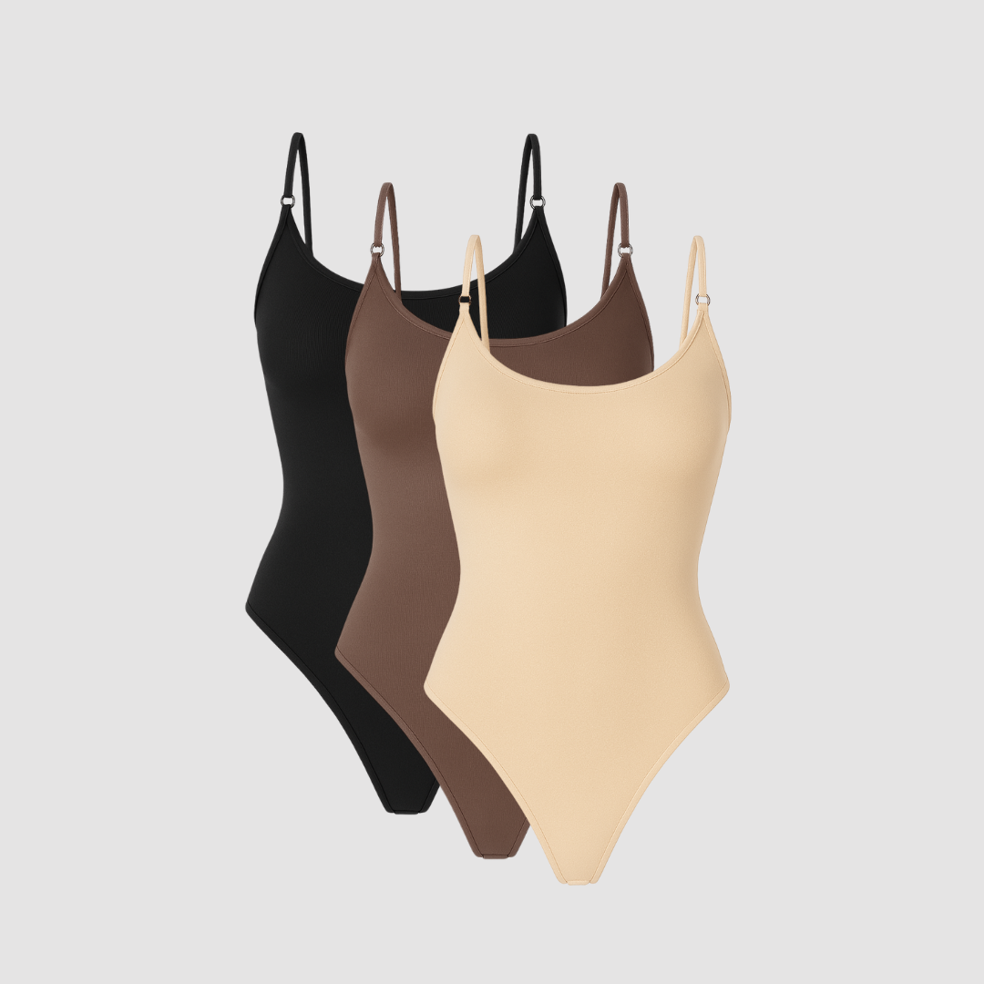Shapewear - Luxury Bodysuit 3-Pack
