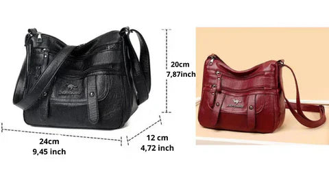 Averlisse – Versatile Leather Shoulder Bag for Women