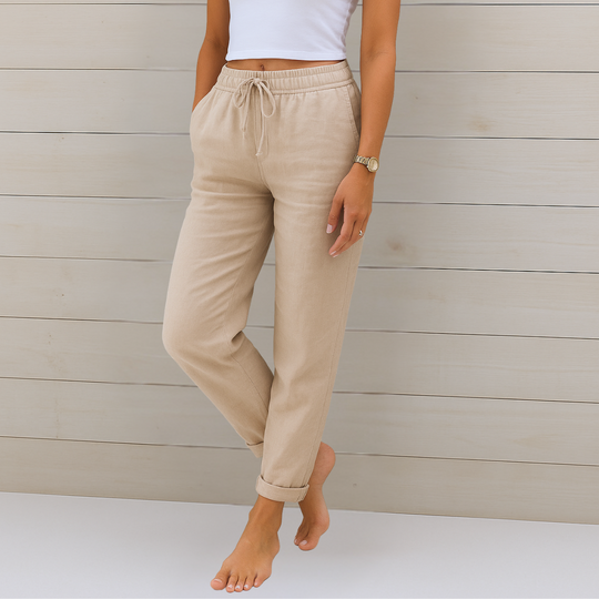 Sasha - AirLuxe Linen Stretch Pants